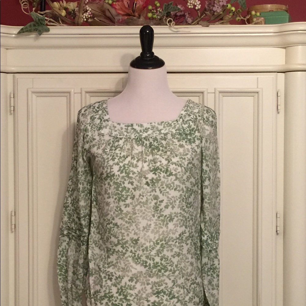 Longsleeve Square-Neck Top